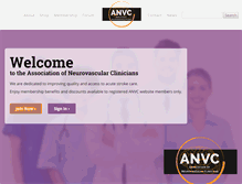 Tablet Screenshot of anvc.org